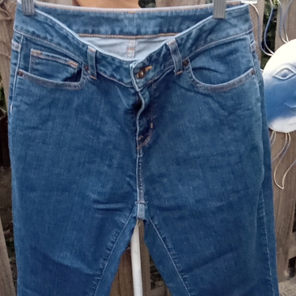 Woman's jeans blue good stretch.L.L.Bean Classic fit. 6p - Picture 4 of 11